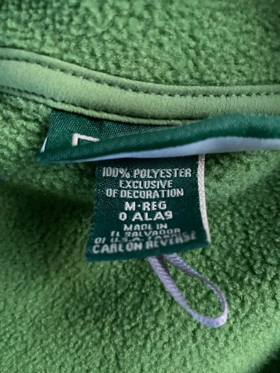 L.L.Bean Fleece Sleeveless Vest Size M - Reg - Picture 5 of 6